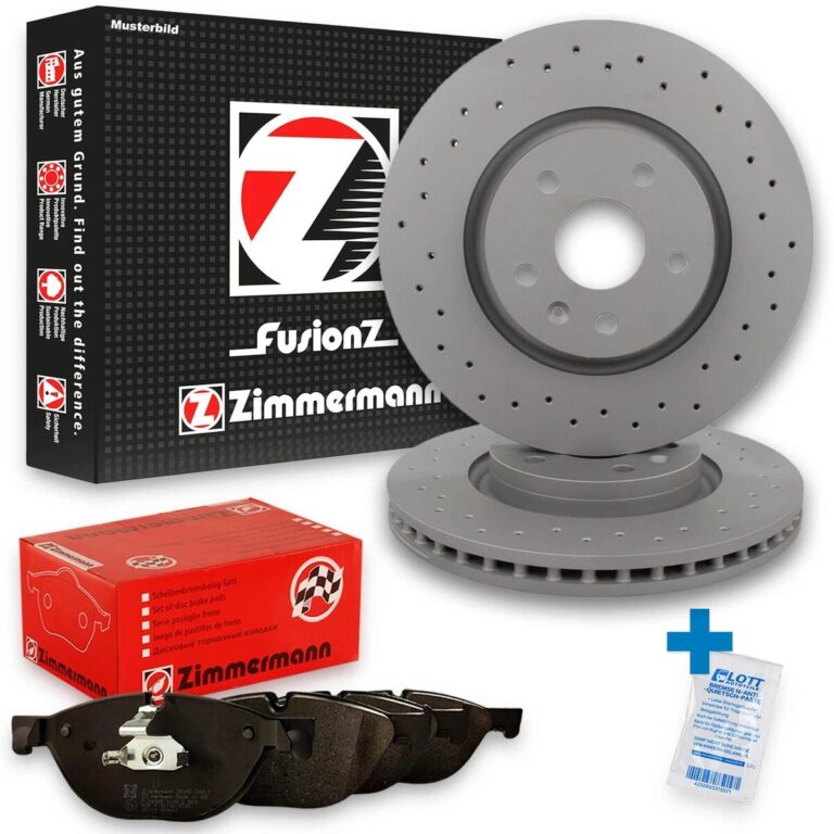 Спортивные тормозные диски – перфорированные, составные, двухсоставные, диски с насечками немецкого производства – Гальмівні диски та колодки VW Touareg Zimmermann — безпека та якість