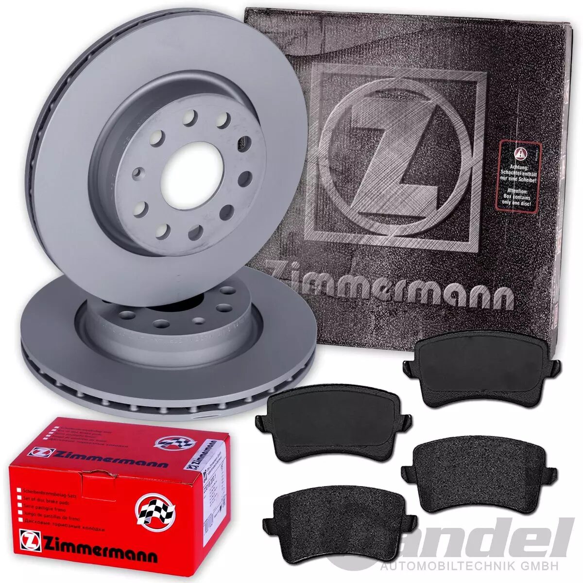 Гальмівні колодки Zimmermann для AUDI A5 (F53, F5P) — Надійність та Безпека