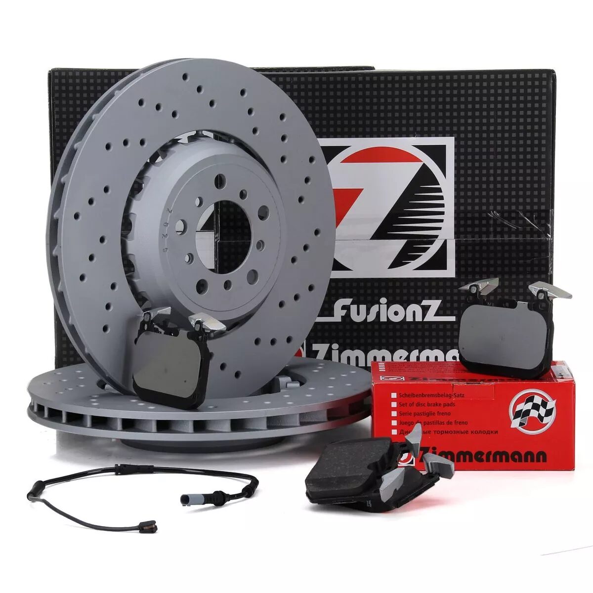 Гальмівні диски та колодки VW Touareg Zimmermann — безпека та якість