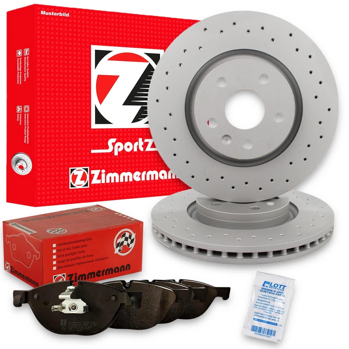 Найкращі гальмівні диски та колодки Zimmermann для Audi A8