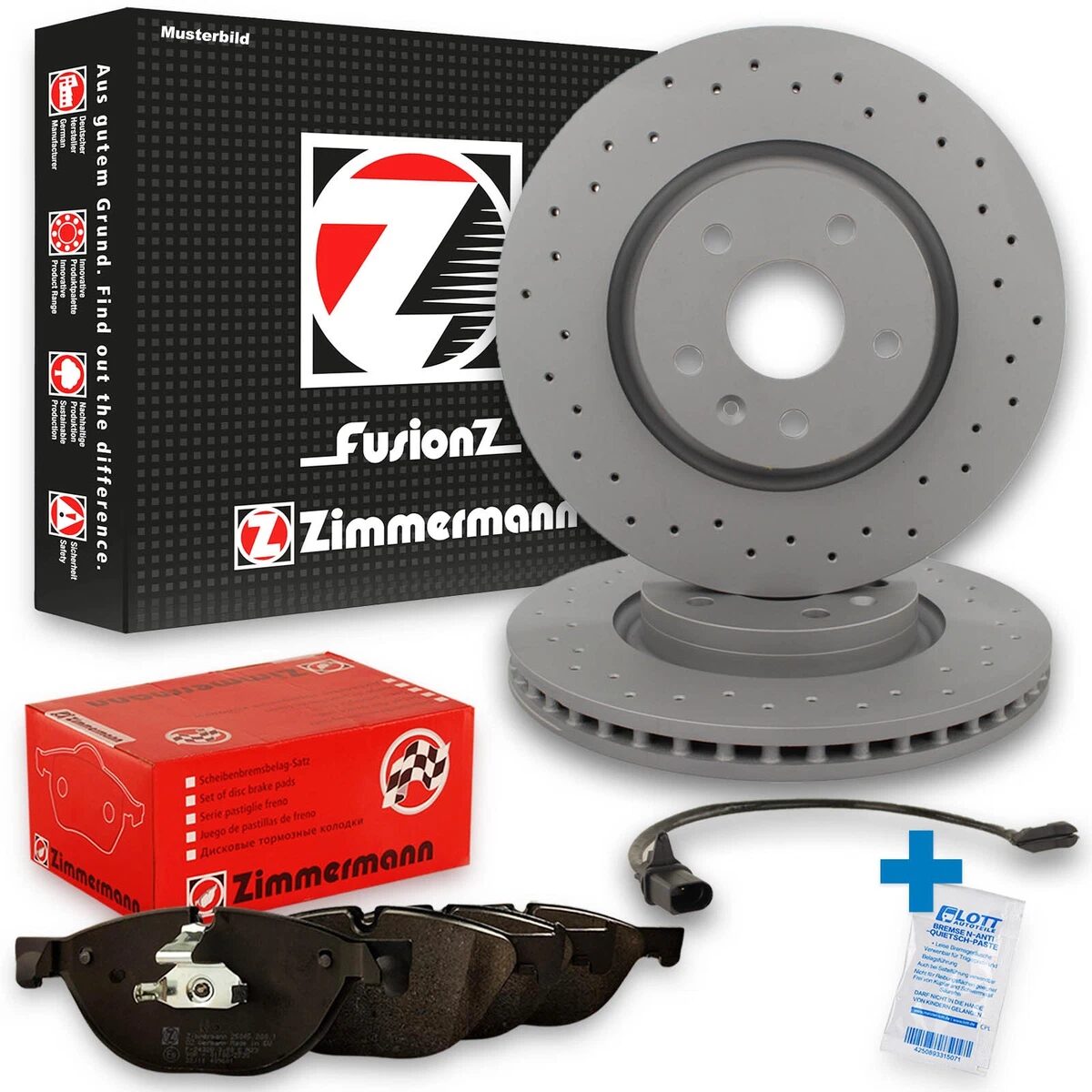 Гальмівні колодки Zimmermann для Mercedes-Benz AMG GT (C190) — безпека та якість