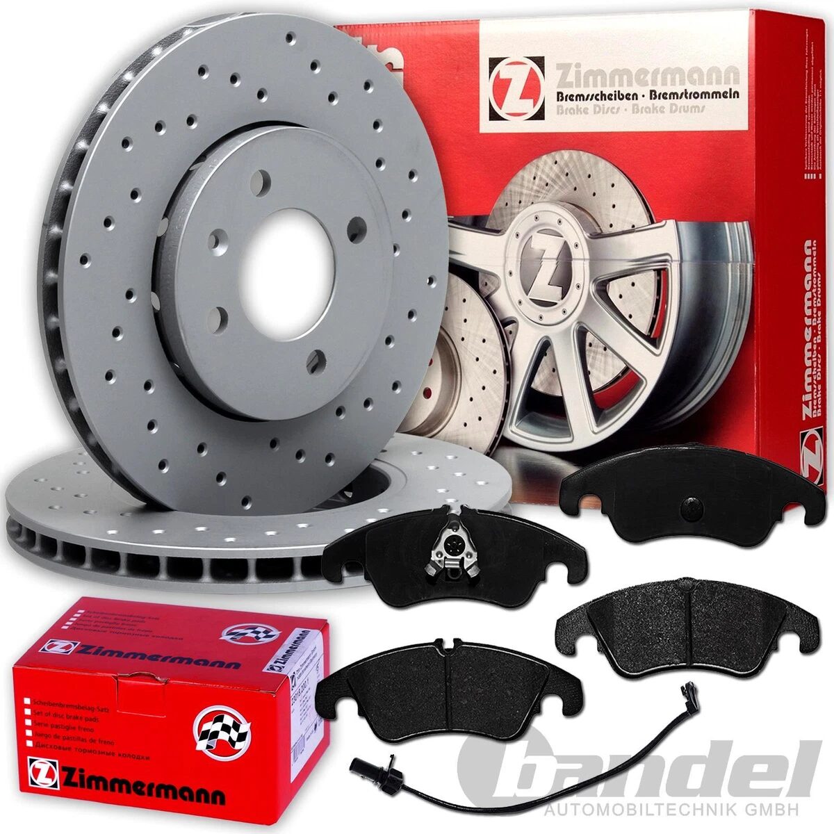 Гальмівні колодки Zimmermann для Mercedes-Benz AMG GT (C190) — безпека та якість