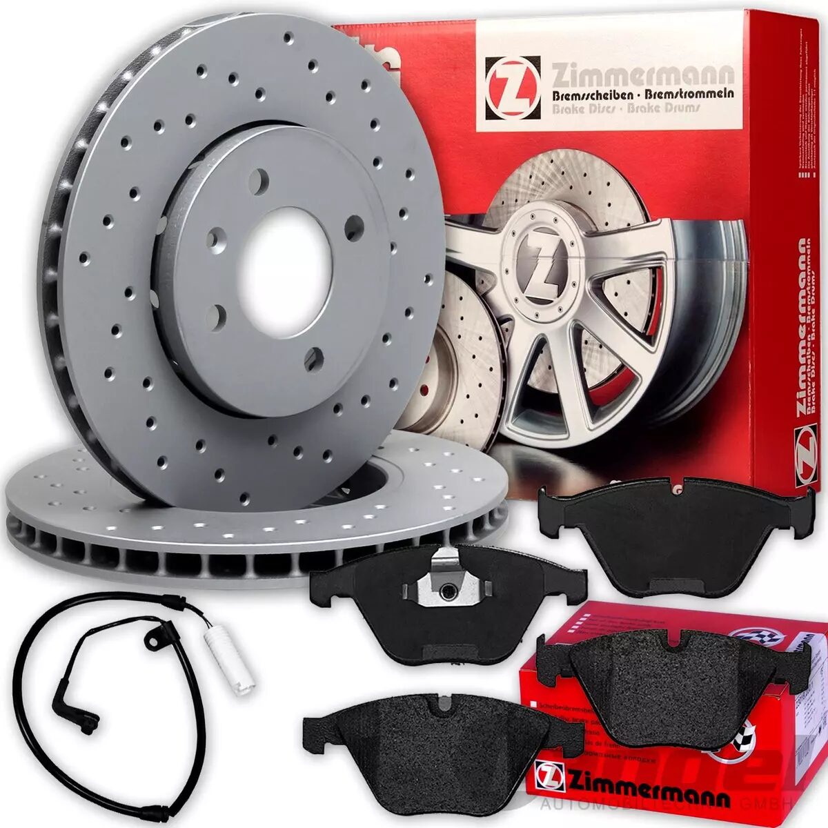 Гальмівні колодки Zimmermann для Mercedes-Benz AMG GT (C190) — безпека та якість