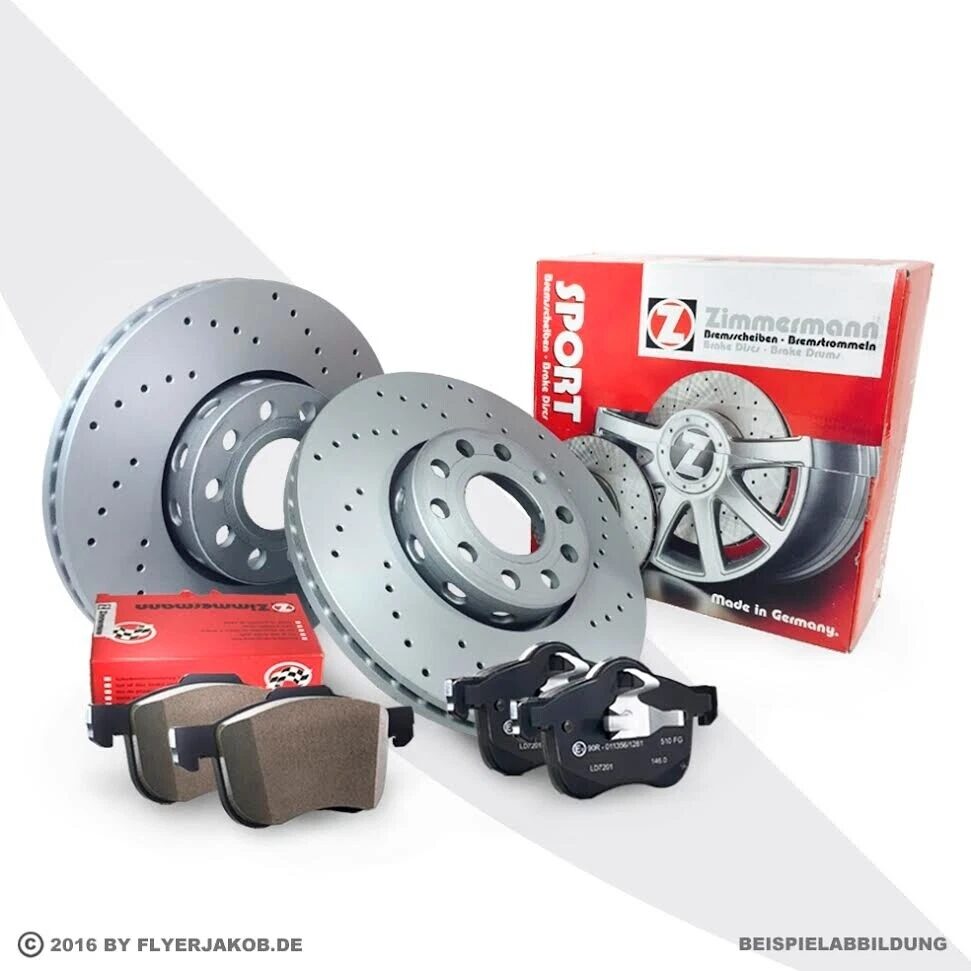 Гальмівні колодки та диски Zimmermann для BMW 8 Gran Coupe: безпека та якість