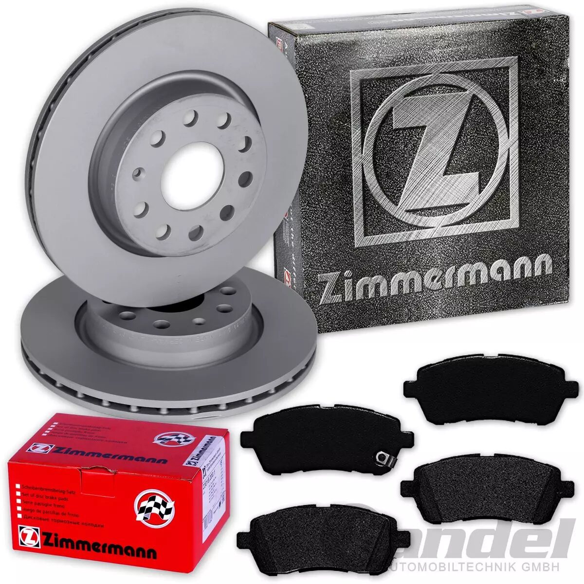 Гальмівні колодки та диски Zimmermann для JEEP COMPASS (MP, M6) - найкращий вибір